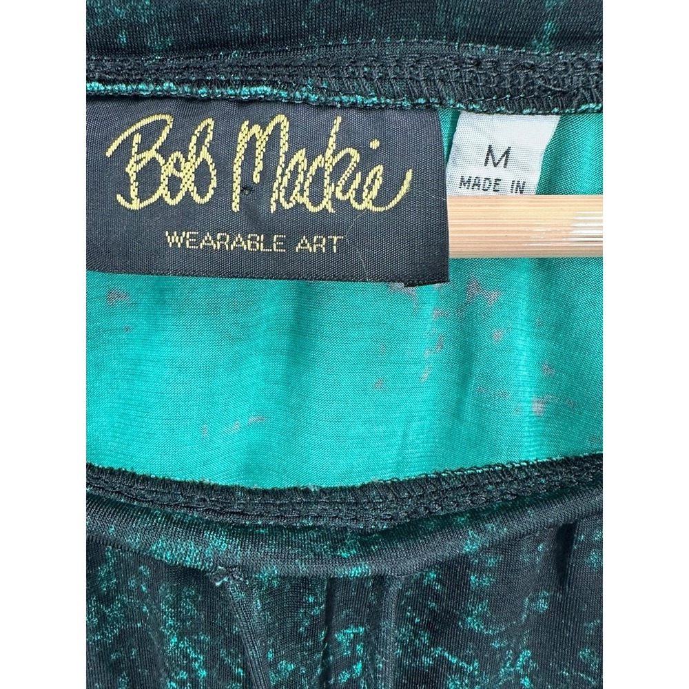 Bob Mackie Shirt Top Blouse Womens Size M Artsy Mature Grandmacore Paisley - Picture 3 of 8